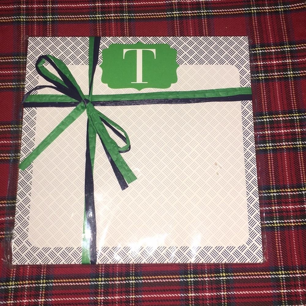 Brand New “T” Notepad